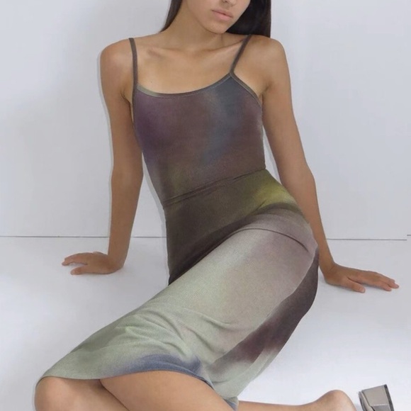 Paloma Wool Earthy Tones Slip Dress - Picture 2 of 11